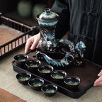 Imperial Dragon Artisan Kungfu Tea Set with Cups
