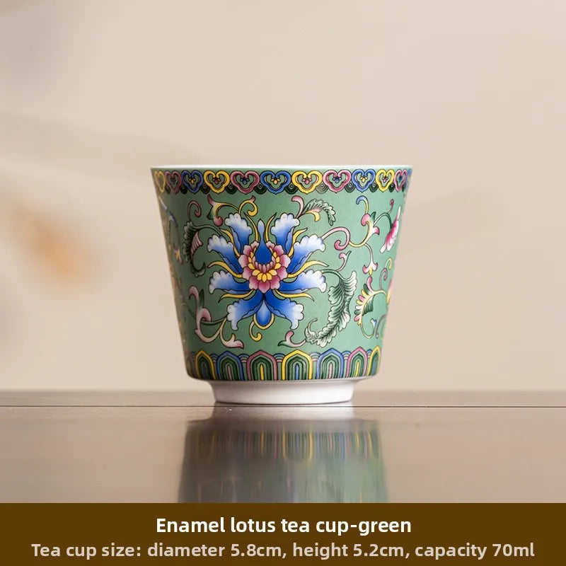 Court Style Ceramic Master Cup - Luxury Gift Box Set
