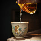 Handmade Chinese Zodiac Ceramic Tea Cup
