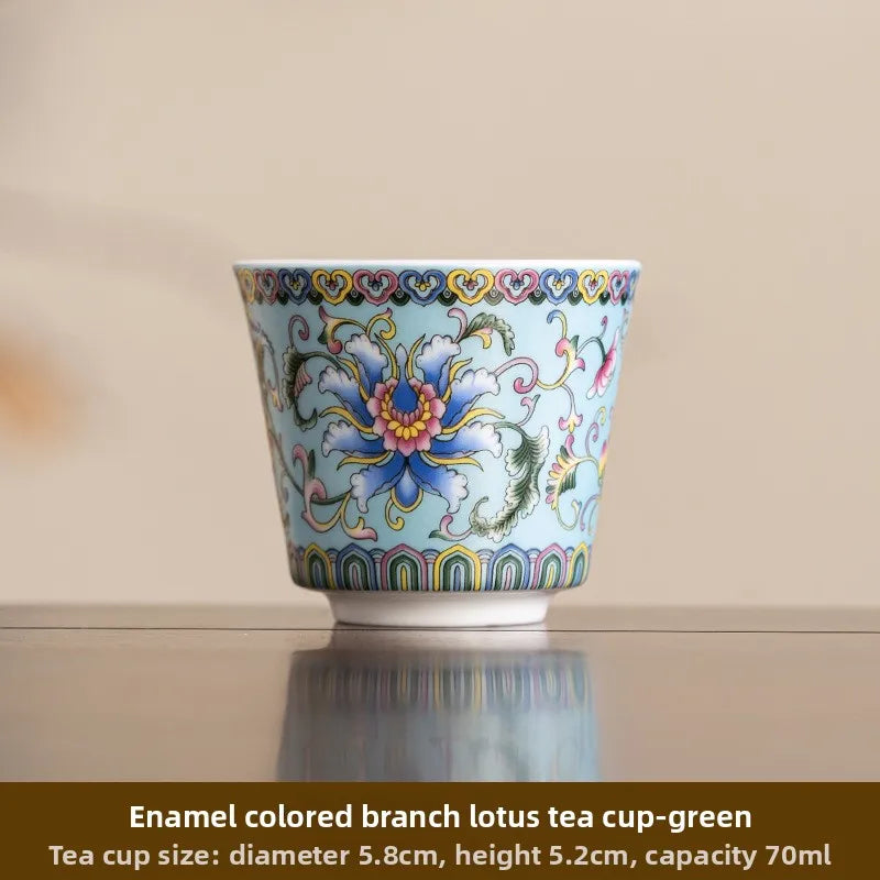 Court Style Ceramic Master Cup - Luxury Gift Box Set