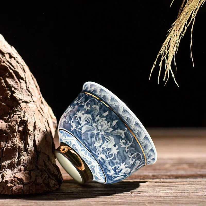 Signature Retro Porcelain Ceramic Tea Cup