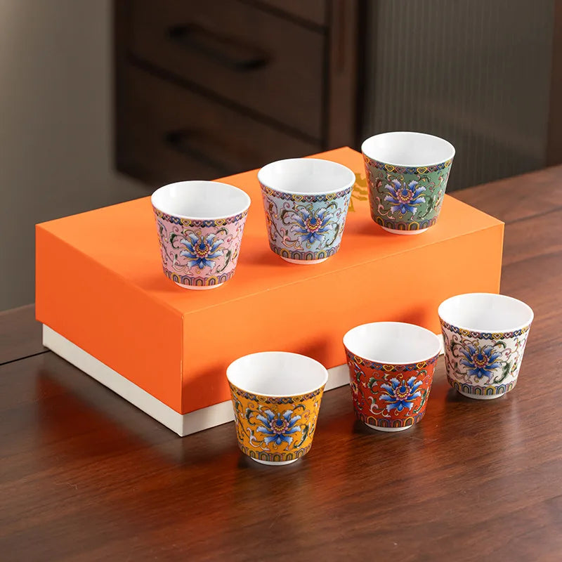 Court Style Ceramic Master Cup - Luxury Gift Box Set