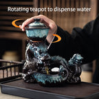 Imperial Dragon Artisan Kungfu Tea Set with Cups