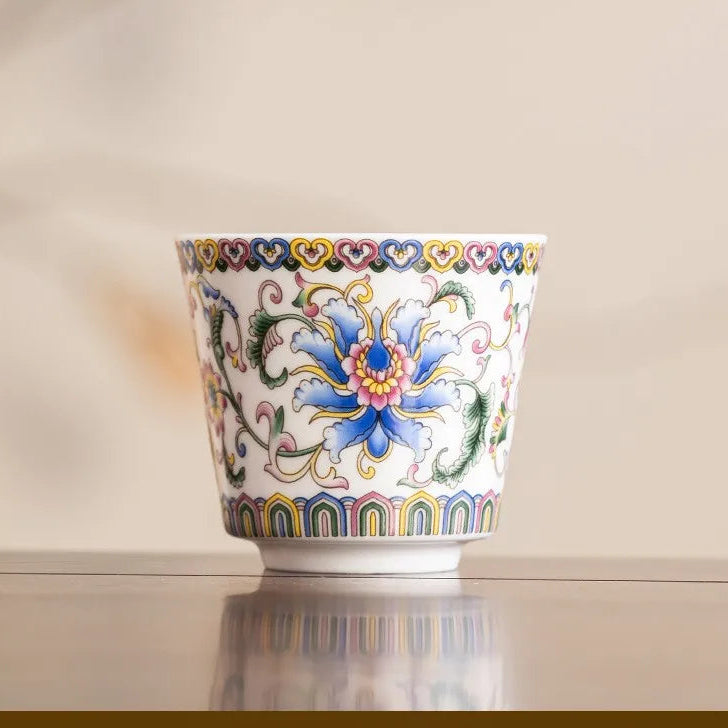 The Imperial Enamel Lotus Collection - Pure Ivory Enamel Lotus