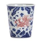 Palace Luxury Enamels Flowers Ceramic Teacup
