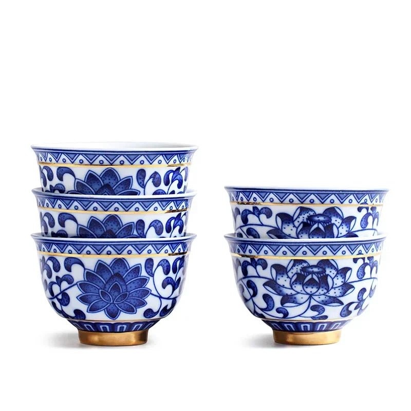 Signature Retro Porcelain Ceramic Tea Cup