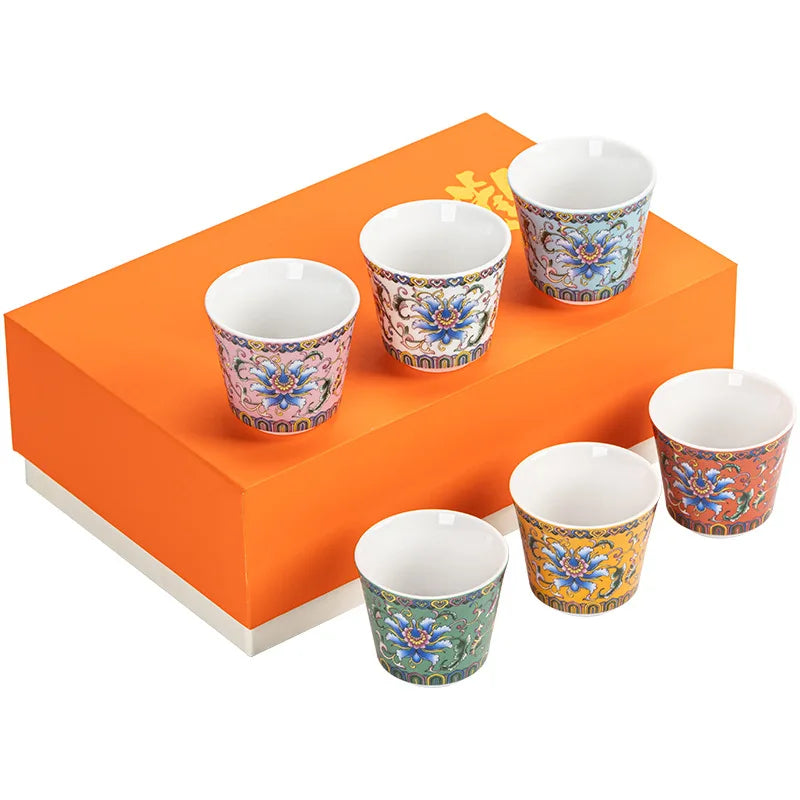 Court Style Ceramic Master Cup - Luxury Gift Box Set