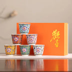 Court Style Ceramic Master Cup - Luxury Gift Box Set