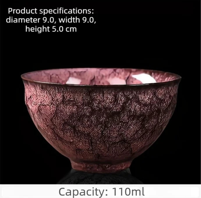 Kiln Change Four Seasons Cup Master Tea Bowl Gift Box