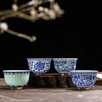 Signature Retro Porcelain Ceramic Tea Cup